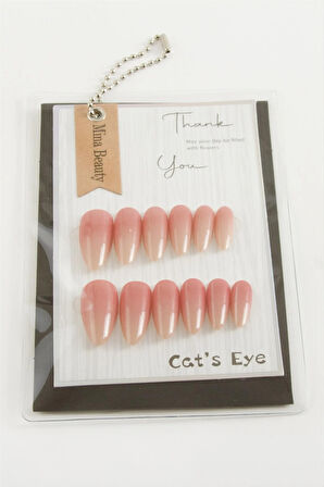 Mina Beauty Kedi Gözü Takma Tırnak
