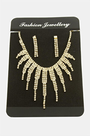 Lüks Suyolu Set Kolye