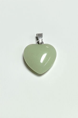 Fosfor Kalpli Doğaltaş Kolye Ucu Küçük 1,5 cm