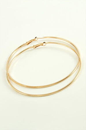 Ezme Metal Halka Küpe 8-9-10 cm