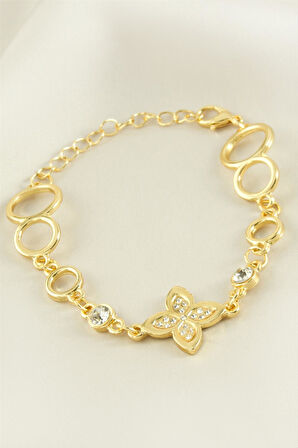 Çiçek Taşlı Bileklik