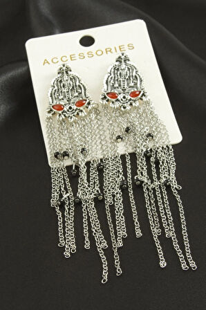 Metal Zr Model Küpe