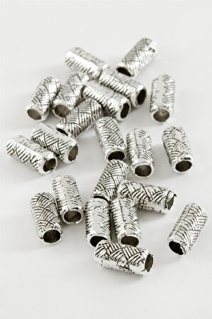 Çizgili Silindir Tesbih Ara Aparatı 50 Gram