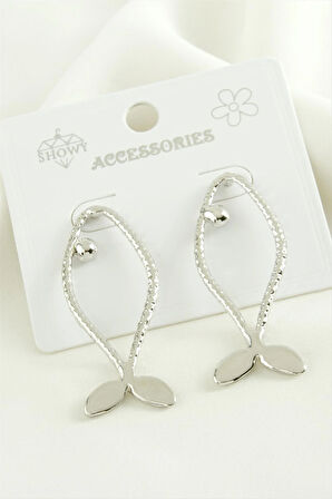 Balık Trend Metal Küpe