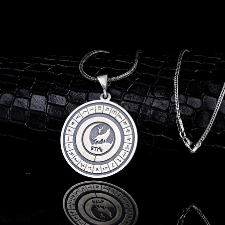 TÜRK BOYLARI BAYRAĞI MODEL 925 AYAR GÜMÜŞ KOLYE