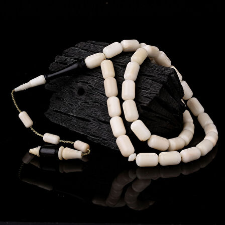 Sistemli Kapsül Kesim Abanoz Ağacına Narçıl Ağacı Tesbih