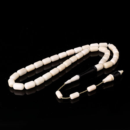 Sistemli Kapsül Kesim Abanoz Ağacına Narçıl Ağacı Tesbih