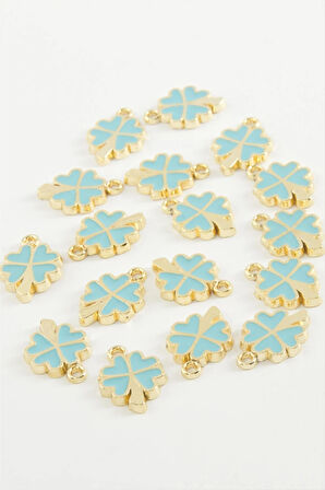 Yonca Tek Kulplu Mineli Bileklik ve Kolye Ucu Aparatı 1 Adet