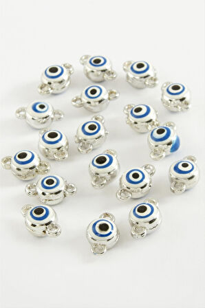 Nazar Çift Kulplu Mineli Bileklik ve Kolye Ucu Aparatı 1 Adet