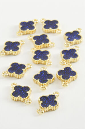 Çiçek Çift Kulplu Mineli Bileklik ve Kolye Ucu Aparatı 1 Adet