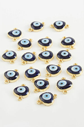 Nazar Çift Kulplu Mineli Bileklik ve Kolye Ucu Aparatı 1 Adet