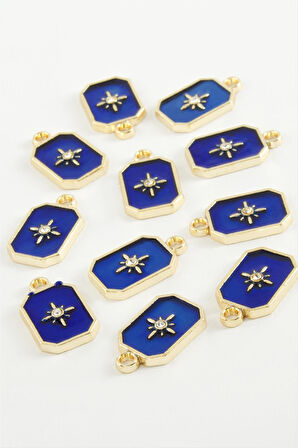 Yıldız Tek Kulp Mineli Bileklik ve Kolye Ucu Aparatı 1 Adet