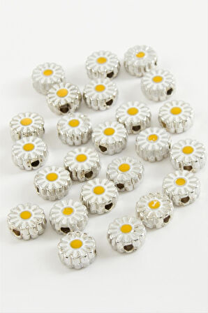 Papatya Mineli Bileklik ve Kolye Ucu Aparatı 1 Adet