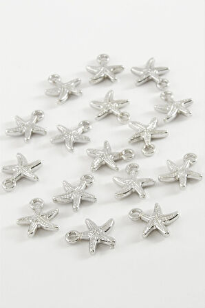 Deniz Yıldızı Tek Kulp Metal Bileklik ve Kolye Ucu Aparatı 1 Adet