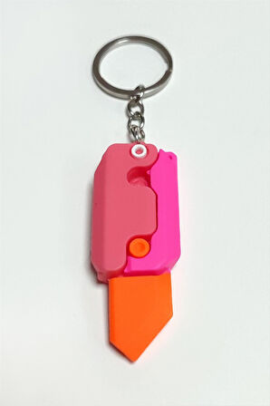 Bıçak Silikon Anahtarlık