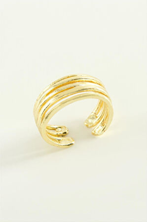 Çift Sıra Metal Yüzük