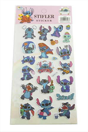 Stifler Kabartmalı Sticker