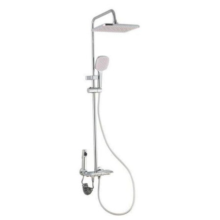 Fleko 3'lü Krom Banyo Batarya Seti (Piano Salt - Alfa Banyo - Alfa Lavabo)