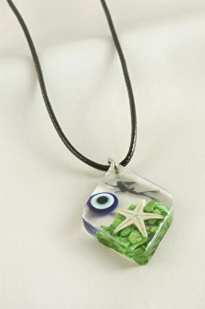 Deniz Yıldızı Epoksi Kolye