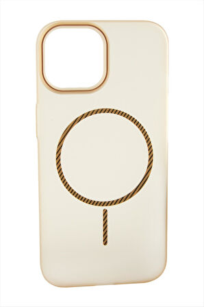 iPhone 13/14 Buzlu Magsaff Kapak Kılıf