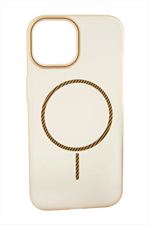 iPhone 13/14 Buzlu Magsaff Kapak Kılıf