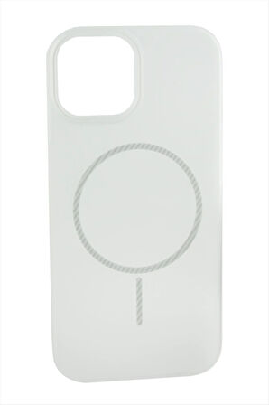 iPhone 15 Buzlu Magsaff Kapak Kılıf