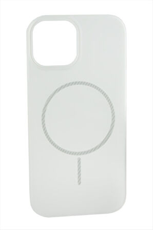 iPhone 15 Buzlu Magsaff Kapak Kılıf