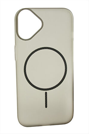 iPhone 16 Buzlu Magsaff Kapak Kılıf