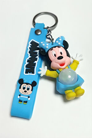 Çzgflm Karakteri Işıklı Silikon Anahtarlık