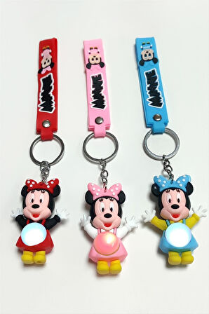 Çzgflm Karakteri Işıklı Silikon Anahtarlık