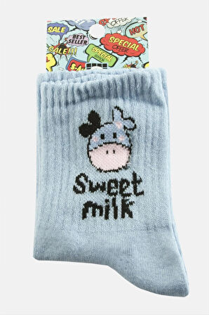 İnek Kolej Çorap 8*28