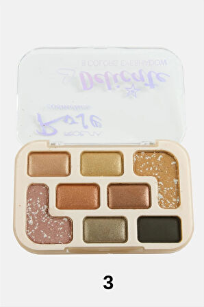 Rose Delicate 8'li Far Seti