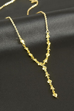 Kalp Yıldız Y Kolye