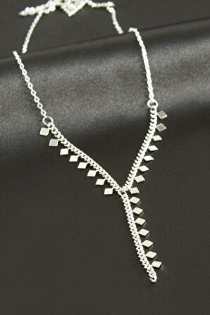 Baklava Şekilli Y Kolye