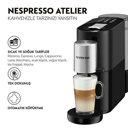 Nespresso Atelier S85 Kapsüllü Kahve Makinesi