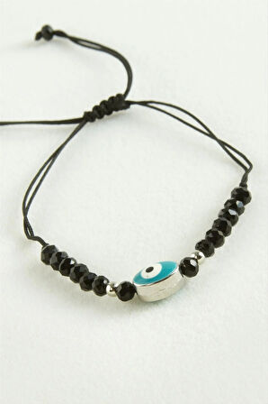 Nazar Oval Kristal Bileklik