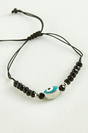 Nazar Oval Kristal Bileklik