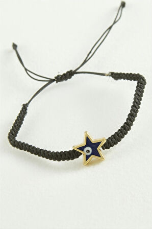 Yıldız Makrome İp Bileklik