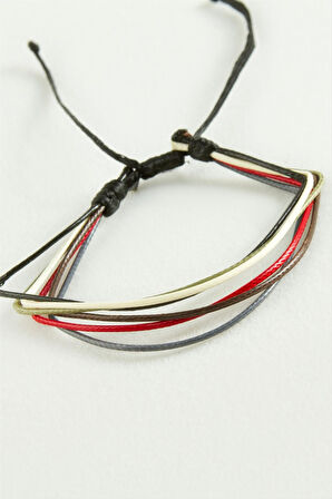 6'lı Renkli İp Bileklik