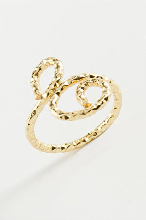 Çiçek Metal Yüzük