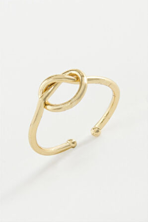 Zincir Şekilli Metal Yüzük