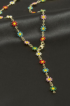 Papatya Mineli Y Kolye