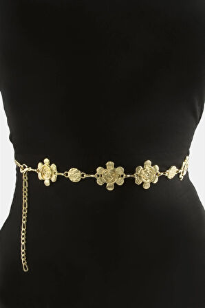 Gül Metal Zincir Kemer