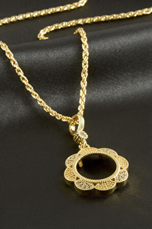 Çyrek Altın Koyulabilir Zincir Kolye