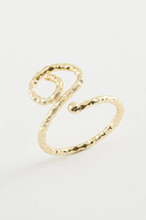 Çiçek Metal Yüzük