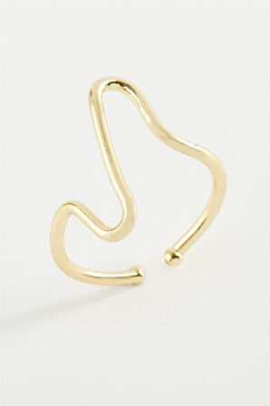 Zikzak Metal Yüzük