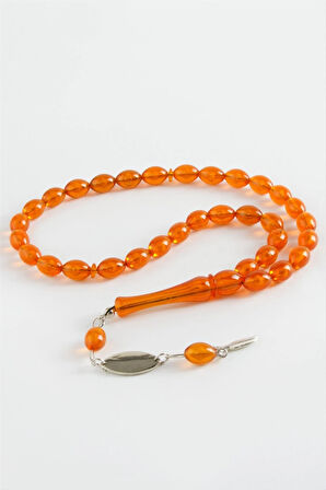 Zeytin Şekilli Plastik Tesbih 8*11 mm