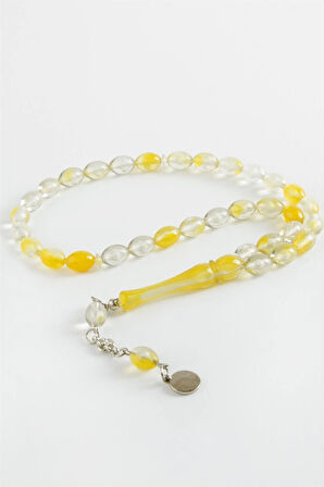 Zeytin Şekilli Plastik Tesbih 8*11 mm