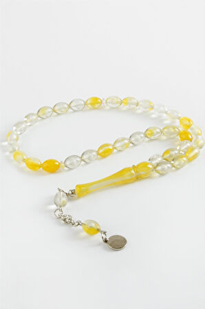 Zeytin Şekilli Plastik Tesbih 8*11 mm