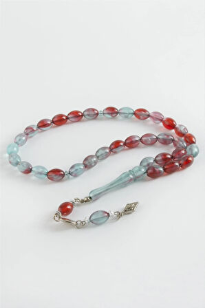 Zeytin Şekilli Plastik Tesbih 8*11 mm